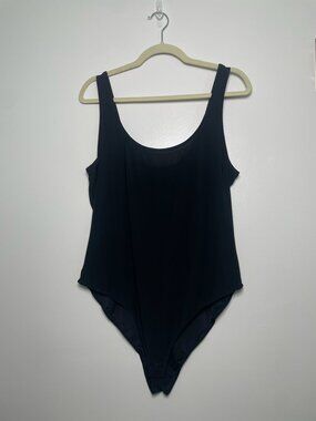ASOS Curve Black Scoop Neck Sleeveless Bodysuit 1X NWOT